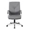 Officesource Boxero Collection Executive High Back with Chrome Frame 1401VGR - alternate 4